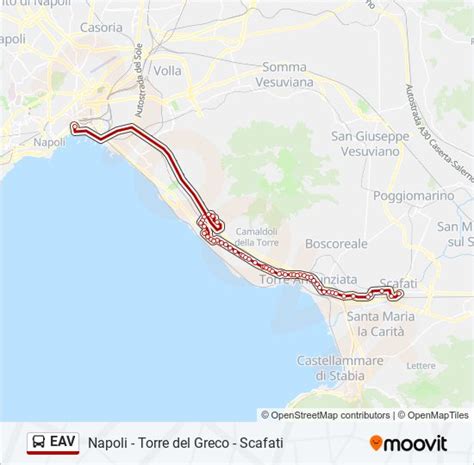 Linea Eav Orari Fermate E Mappe Scafati Aggiornato