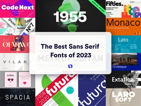 23 Most Popular Sans Serif Fonts In 2024 For Your Logo And Brand Looka