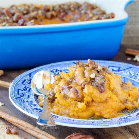 Sweet Potato Casserole Lightened Up