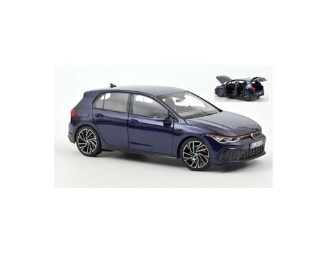 Norev Nv Vw Golf Gti Blue Metallic Modellino