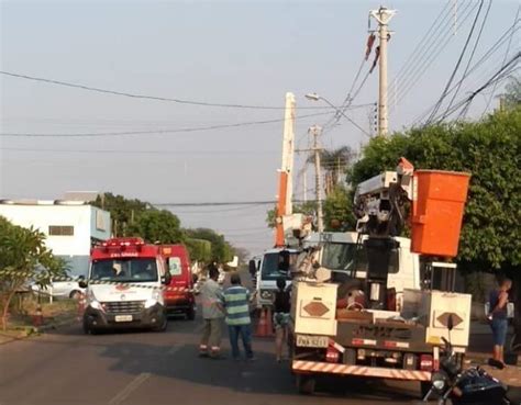 Trabalhador Morre Ao Levar Choque Enquanto Fazia Manutenção Em Rede