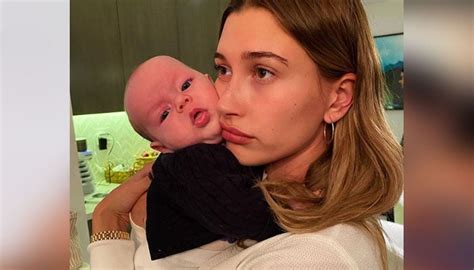 Hailey Bieber Shares Adorable Moment With Baby Niece In Latest Pic