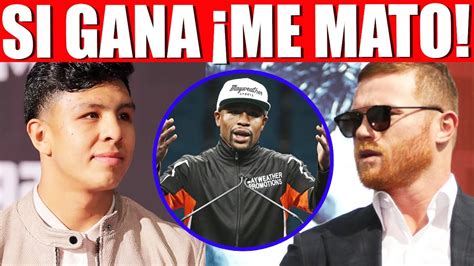 MAYWEATHER DECLARA QUE CANELO PERDERÁ ANTE JAIME MUNGUÍA SIEMPRE ES UN