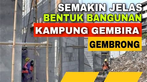 Pernah Terbakar Progres Pembangunan Kampung Gembira Gembrong Terus