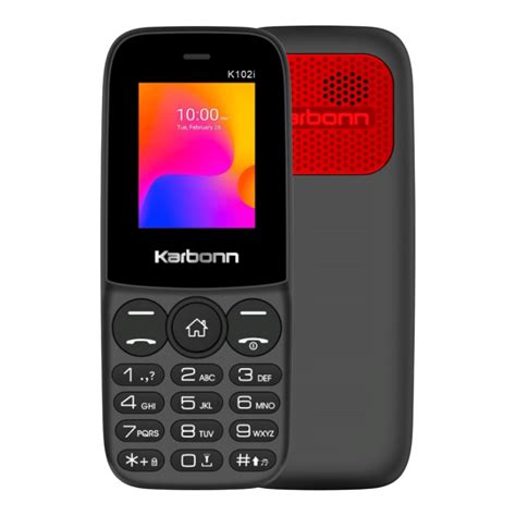 Shop Karbonn K I Black Red Dual Sim