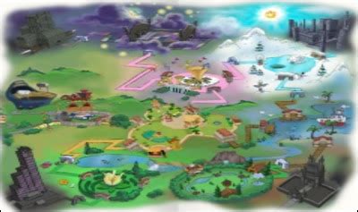 Ally's Toontown Blog: Map Of Toontown