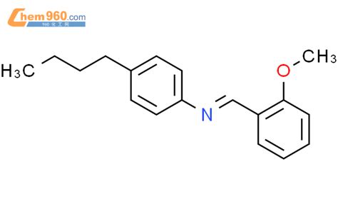 89752 88 5 Benzenamine 4 butyl N 2 methoxyphenyl methylene 化学式结构式