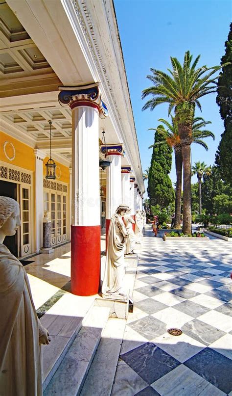 Palace Of Empress Sissi In Corfu Editorial Photography Image Of