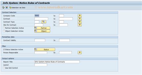 REISCNNTRULE SAP Tcode Info System Notice Rules Transaction Code