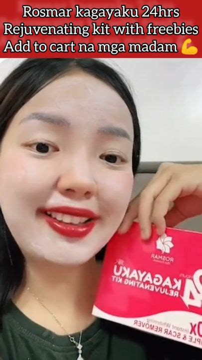 Rosmar Kagayaku Hours Rejuvenating Kit Facial Set Lazada Ph