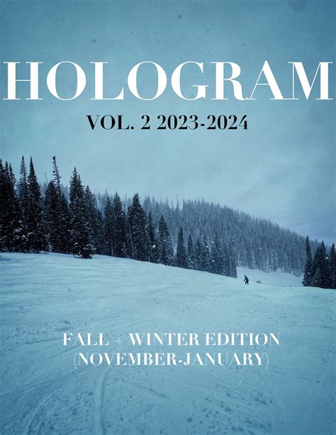 Hologram Vol. 2 2023-2024 - Fall +Winter Edition by Ramaz School - Issuu