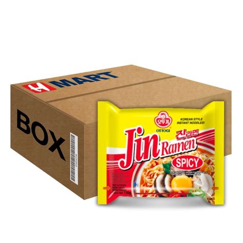 Ottogi Jin Ramyun Hot Big Cup G Box