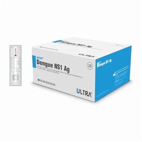 Sd Ultra Dengue Ns1 Ag Rapid Test Kit Result Time 15 Min At Best