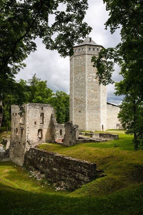 Paide Castle, Central Estonia. Ancient Castle and Cultural Heritage of ...