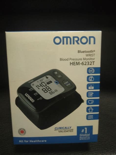 Omron Blood Pressure Monitor HEM 6232T New Mobile Phones Gadgets