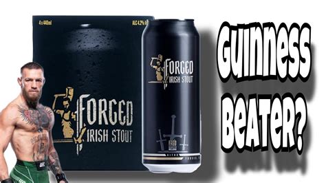 Guinness Beater Conor Mcgregors Forged Irish Stout In Asda Youtube