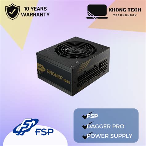 KHONG Tech FSP Dagger 850w 650w Pro 80 Plus Gold SFX Full Modular PSU