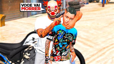 Os Bandido Est Amea Ando Meu Irm O Gta V Vida Real Youtube