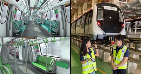 Singapore Sneak Preview Of New 7th Generation Mrt Trains For North