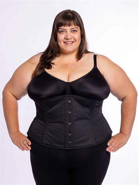 Cotton Plus Size Longline Corset Cs 411 Long Orchard Corset