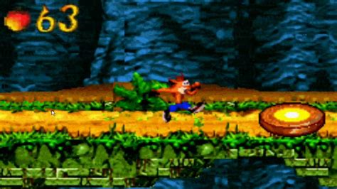 Crash Bandicoot The Huge Adventure GBA Playthrough Level 1 HD