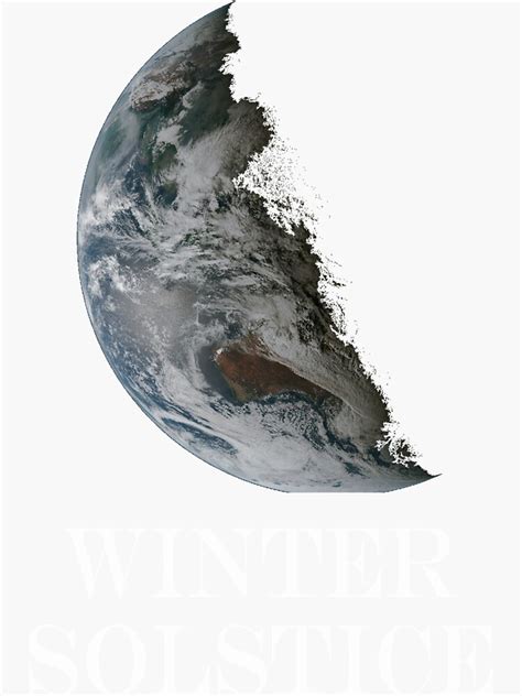 Winter Solstice Sticker For Sale By Saeed Redbubble