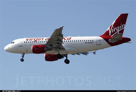 N526VA Airbus A319 112 Virgin America Thomas Warloe JetPhotos