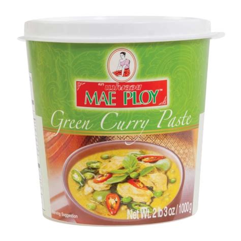 Asian Whole Sales Mae Ploy Green Curry Paste 12x1kg