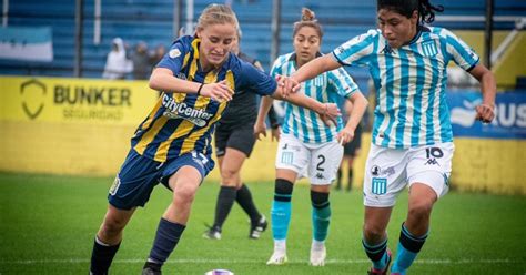 Fútbol femenino Central perdió 2 a 1 con Racing en Arroyo Seco Rosario3