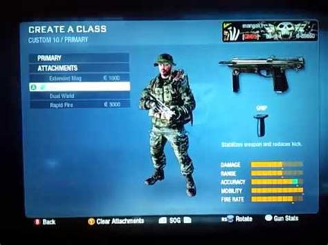 Pm Black Ops Best Class Setup Youtube