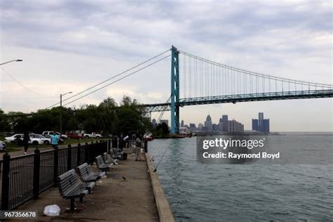 Ambassador Bridge Detroit Photos And Premium High Res Pictures Getty Images