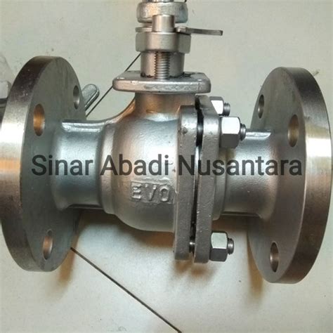 Jual Ball Valve Flange Jis K Ukuran Inch Stainless Ss