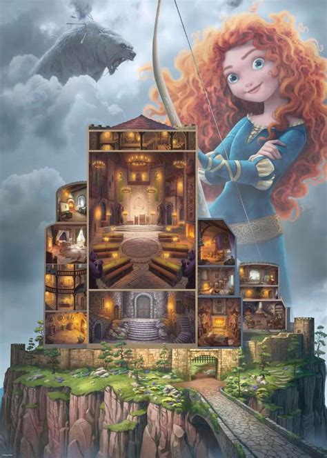 Puzzle Kolekcja Zamku Disneya Merida Element W Puzzle Mania Pl