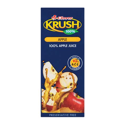 Krush Uht F/juice 100% Apple 200ml | PnP