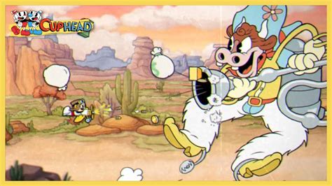 Cuphead Dlc C Mo Vencer Morradas A Mediodia La Vaca Gameplay Espa Ol