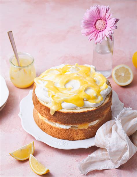 Lemon Chiffon Cake — Style Sweet