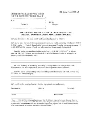 Fillable Online Justia Individual Debtor S Motion For Entry Of