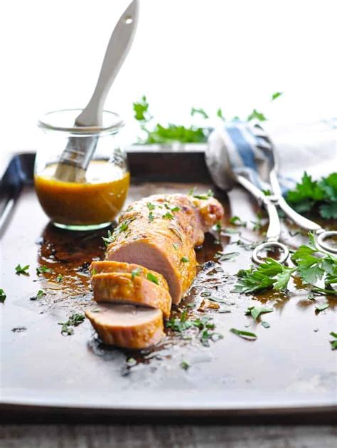 Mustard And Brown Sugar Baked Pork Tenderloin The Seasoned Mom