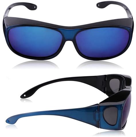 Iambcoolin TINHAO Polarized Solar Shield Fitover Sunglasses Wear