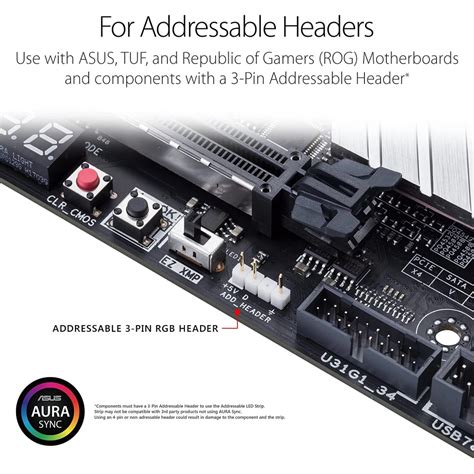 Asus Rog Addressable Led Strip Cm Ipon Ro