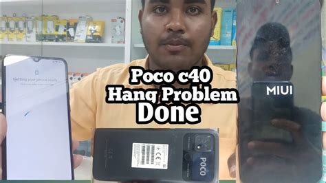 Poco C40 Miui Logo Problem Hang Problem Done Riaz Telecom YouTube