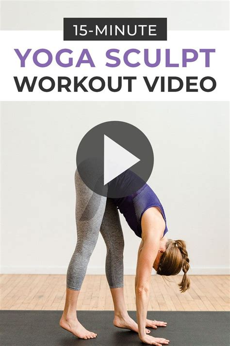 15-Minute Power Yoga At Home (Video) | Nourish Move Love | Power yoga workout, Power yoga ...