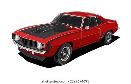 Red Realistic Car Vector Custom Modern Stock Vector (Royalty Free ...