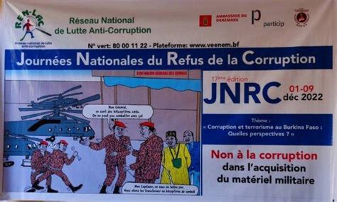 Journées nationales du refus de la corruption Le REN LAC réfléchit