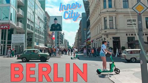 Berlin Germany Bike Tour On The Famous Friedrichstrasse City Center