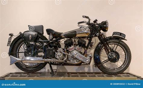 Brough Superior Ss De Luxe Cc Twin Circa On Display In The