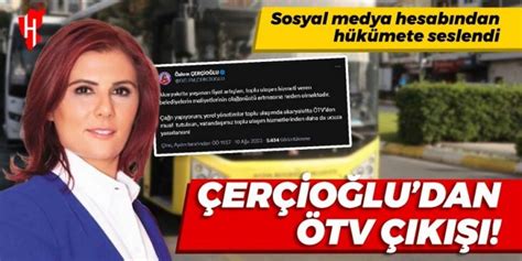 Çerçioğlu Yerel yönetimler toplu ulaşımda akaryakıtta ÖTVden muaf