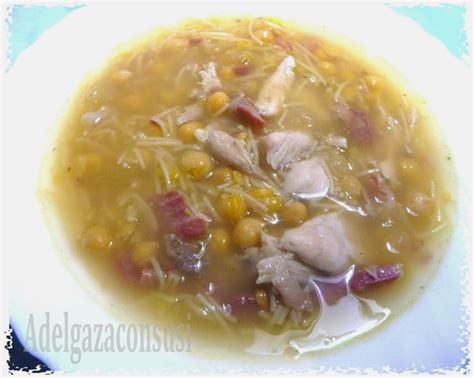 Recetas Light Adelgazaconsusi Sopa De Cocido Ligera