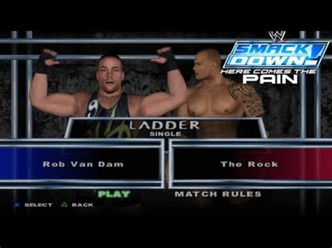 Wwe Smackdown Hctp Ultimate Edition The Rock Vs Rvd Pcsx Youtube