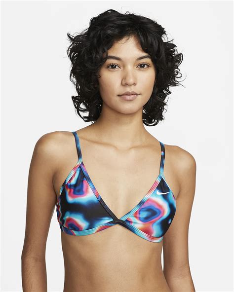 Nike Swim Hydrastrong Women S Lace Up Tie Back Bikini Top Nike